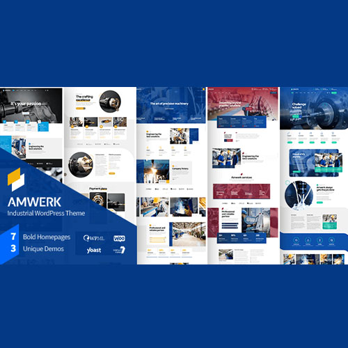 Amwerk – Industry & Corporate Business WordPress Theme