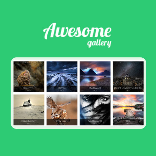 awesome gallery - Cart -