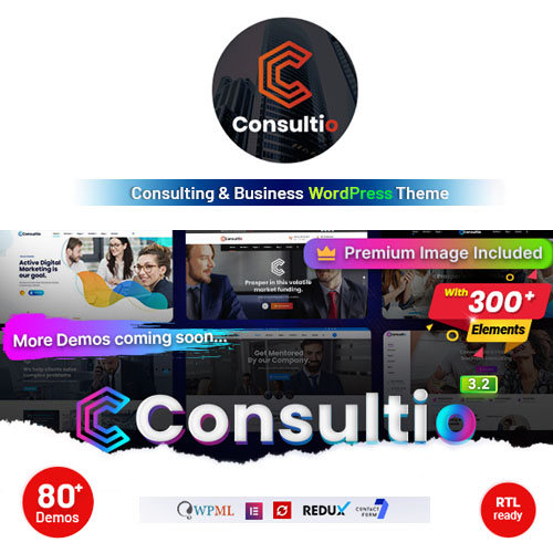 consultio - WordPress and WooCommerce themes and plugins, available under GPL license starting from $5 -