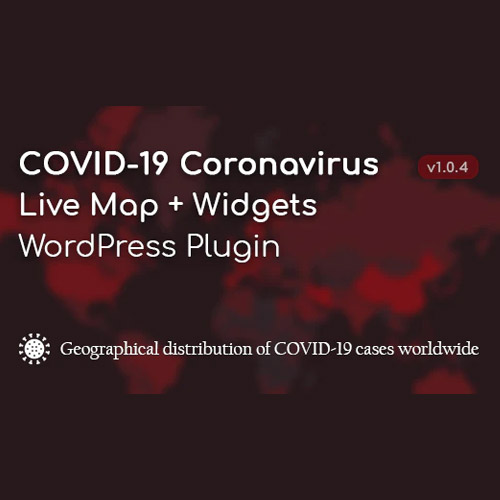 covid 19 coronavirus live map widgets for wordpress - Cart -