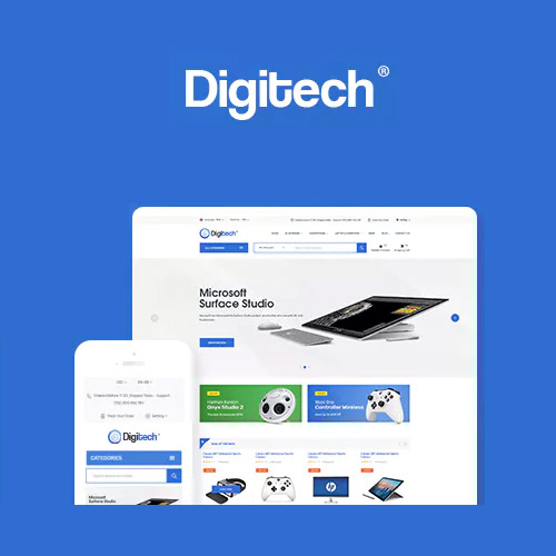 Digitech – Technology Theme for WooCommerce WordPress