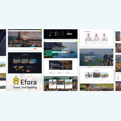 Efora – Travel Agency WordPress Theme