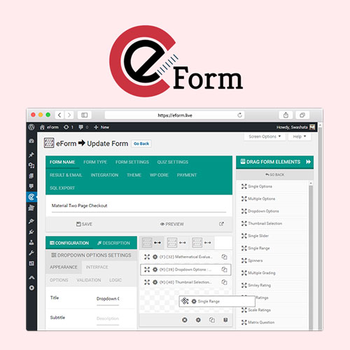 eform e28093 wordpress form builder