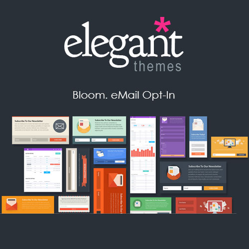 elegant themes bloom email opt ins - WordPress and WooCommerce themes and plugins, available under GPL license starting from $5 -
