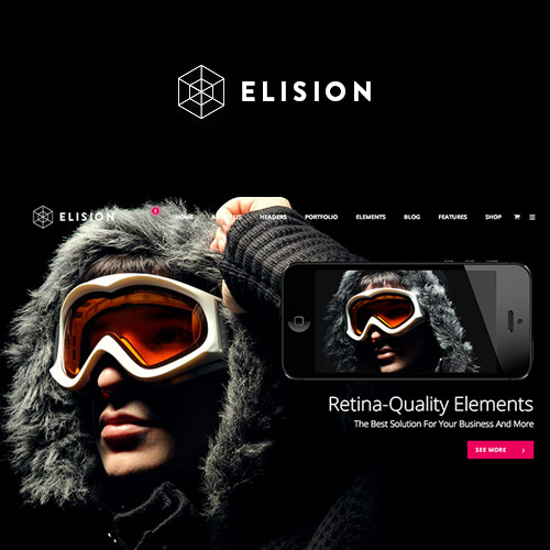 elision retina multi purpose wordpress theme - WordPress and WooCommerce themes and plugins, available under GPL license starting from $5 -