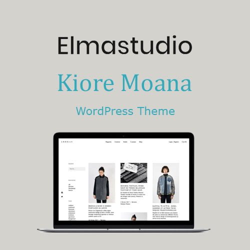elmastudio kiore moana wordpress theme - WordPress and WooCommerce themes and plugins, available under GPL license starting from $5 -