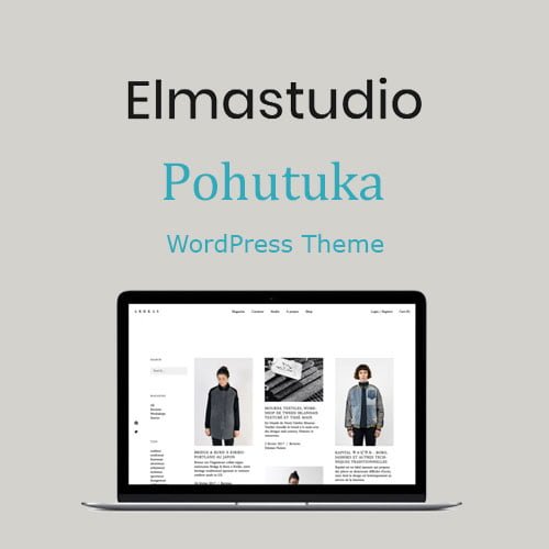 elmastudio pohutukawa wordpress theme - WordPress and WooCommerce themes and plugins, available under GPL license starting from $5 -