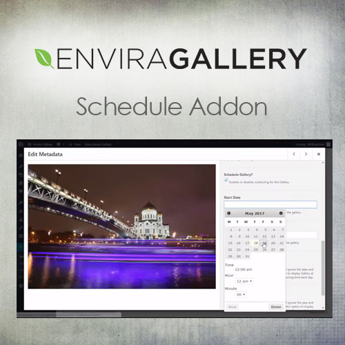 Envira Gallery – Schedule Addon