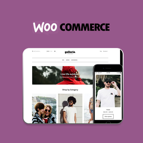 galleria storefront woocommerce theme - WordPress and WooCommerce themes and plugins, available under GPL license starting from $5 -