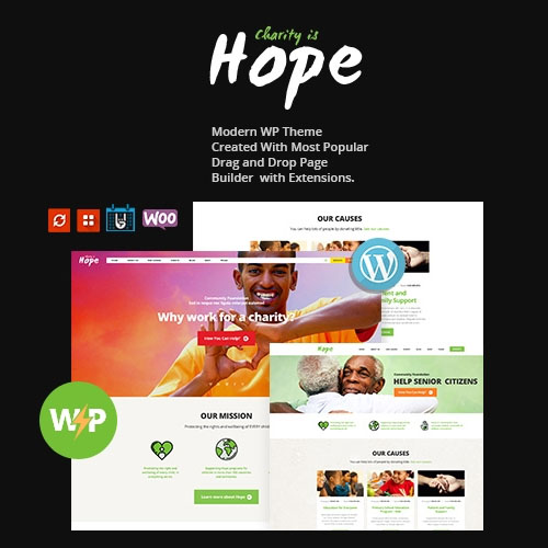 hope - WordPress and WooCommerce themes and plugins, available under GPL license starting from $5 -