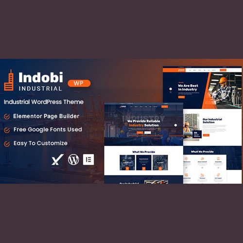 Indobi – Industrial WordPress Theme