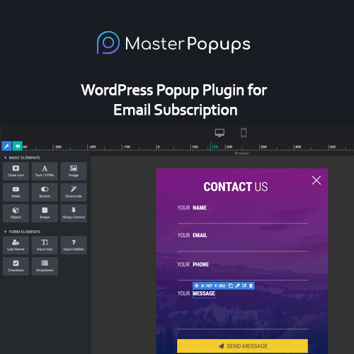 master popups e28093 wordpress popup plugin for email subscription - WordPress and WooCommerce themes and plugins, available under GPL license starting from $5 -