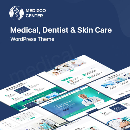 medizco medical health dental care clinic wordpress theme - WordPress and WooCommerce themes and plugins, available under GPL license starting from $5 -