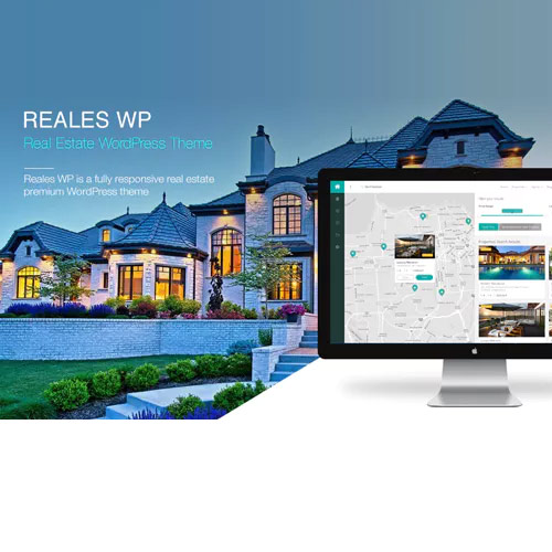 reales wp real estate wordpress theme - WordPress and WooCommerce themes and plugins, available under GPL license starting from $5 -