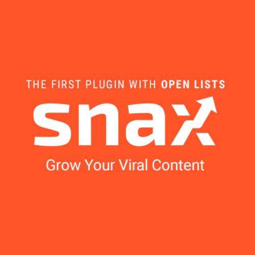 snax viral content builder - WordPress and WooCommerce themes and plugins, available under GPL license starting from $5 -