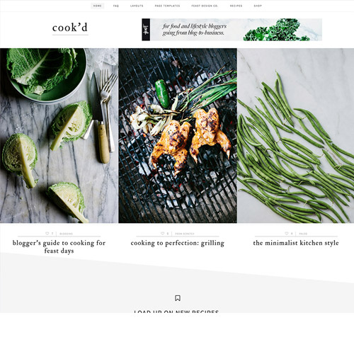studiopress cookd pro genesis wordpress theme - WordPress and WooCommerce themes and plugins, available under GPL license starting from $5 -