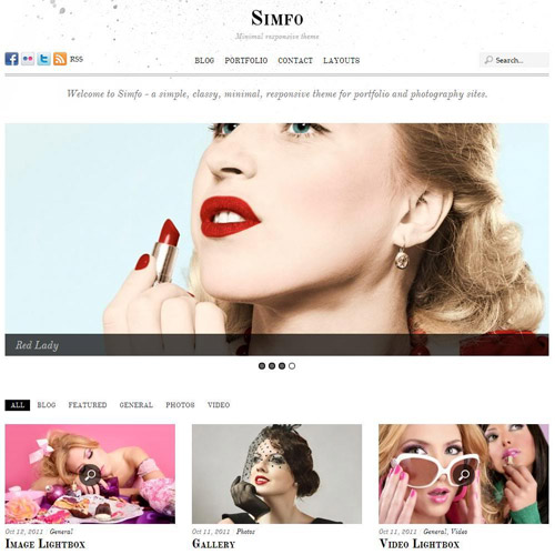 themify simfo wordpress theme - WordPress and WooCommerce themes and plugins, available under GPL license starting from $5 -
