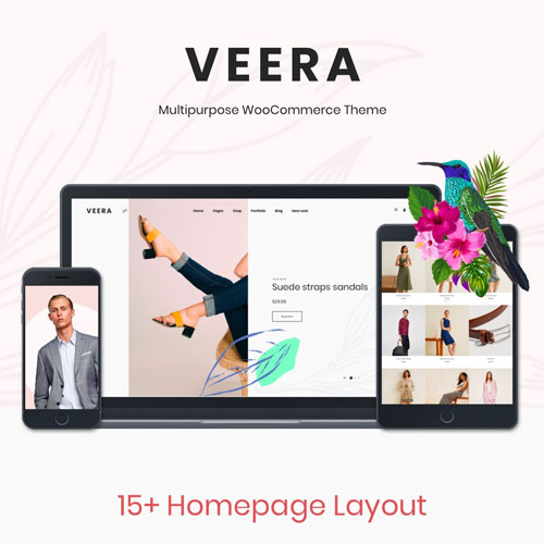 veera 1 - WordPress and WooCommerce themes and plugins, available under GPL license starting from $5 -