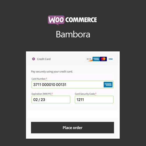 woocommerce bambora beanstream 1 - WordPress and WooCommerce themes and plugins, available under GPL license starting from $5 -