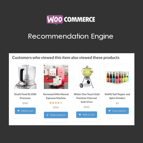 woocommerce recommendation engine - WordPress and WooCommerce themes and plugins, available under GPL license starting from $5 -