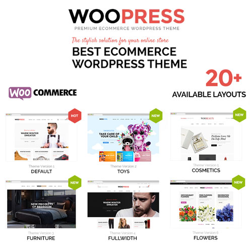 WooPress – Responsive Ecommerce WordPress Theme