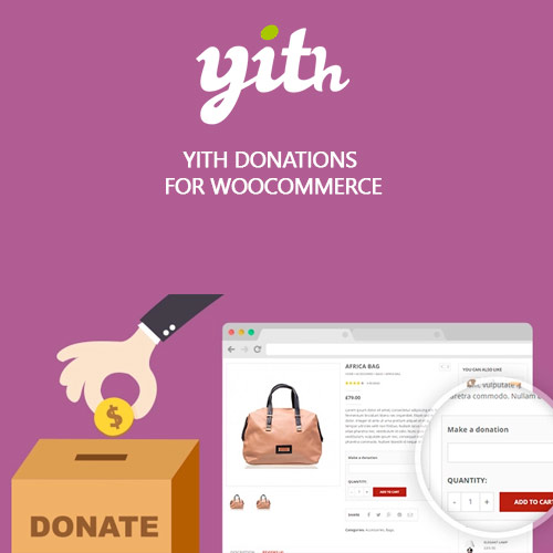 yith donations for woocommerce premium 1 - WordPress and WooCommerce themes and plugins, available under GPL license starting from $5 -
