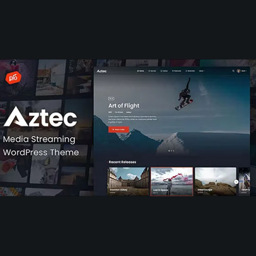 Aztec – Video Streaming & Membership Theme