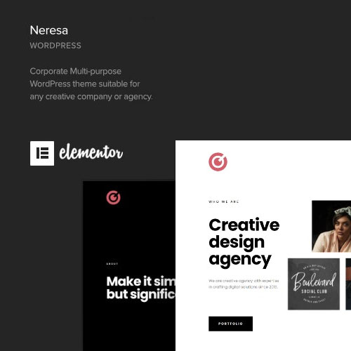 neresa - WordPress and WooCommerce themes and plugins, available under GPL license starting from $5 -