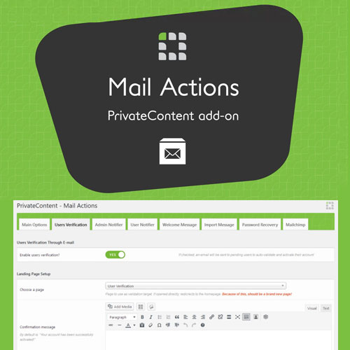 privatecontent e28093 mail actions add on - Cart -