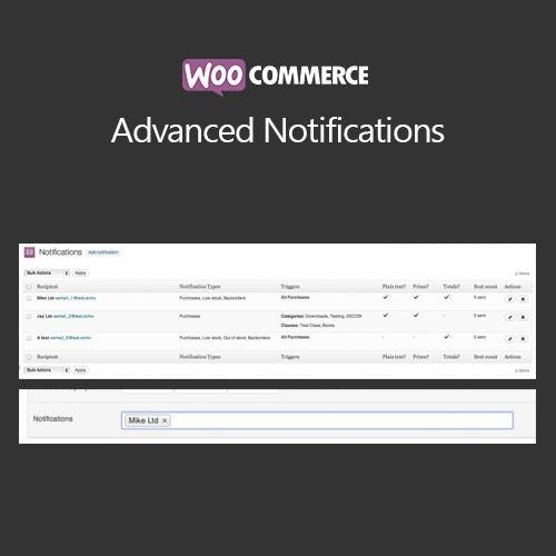 woocommerce advanced notifications 1 - Cart -