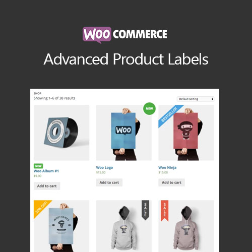 woocommerce advanced product labels - Cart -