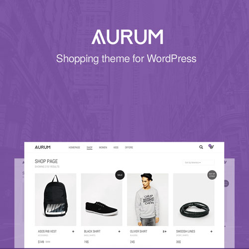aurum e28093 minimalist shopping theme - WordPress and WooCommerce themes and plugins, available under GPL license starting from $5 -