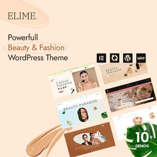 Elime – Multipurpose Cosmetics & Fashion WordPress Theme