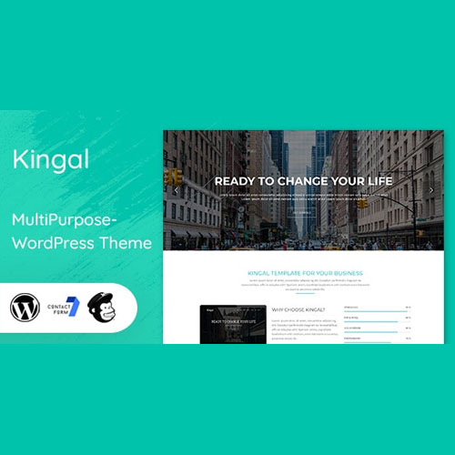 kingal - WordPress and WooCommerce themes and plugins, available under GPL license starting from $5 -
