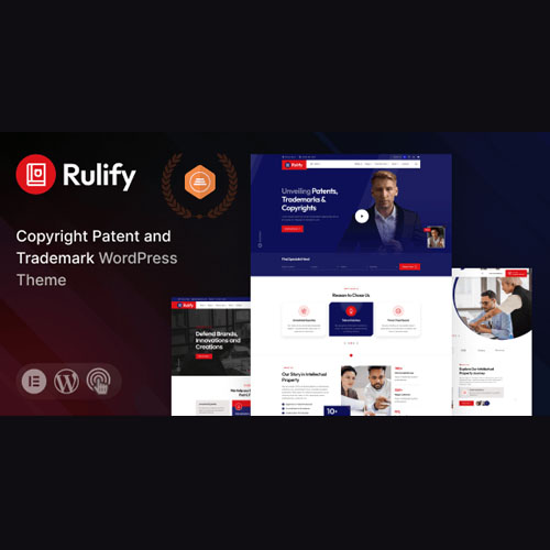 Rulify – Intellectual Property Consultancy Law Firm WordPress Theme