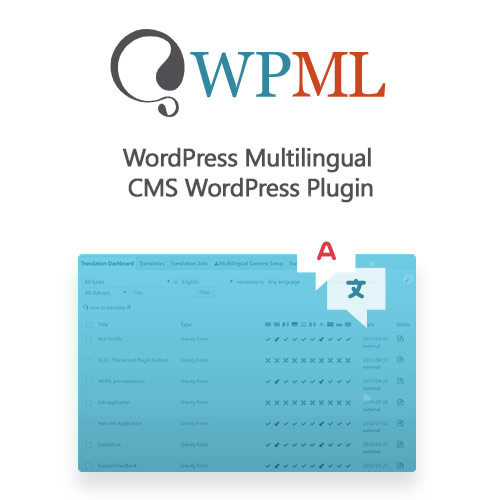 wordpress multilingual cms wordpress plugin - WordPress and WooCommerce themes and plugins, available under GPL license starting from $5 -