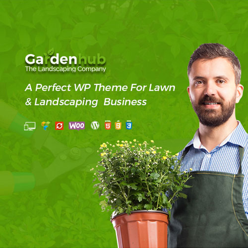 Garden HUB – Lawn & Landscaping WordPress Theme