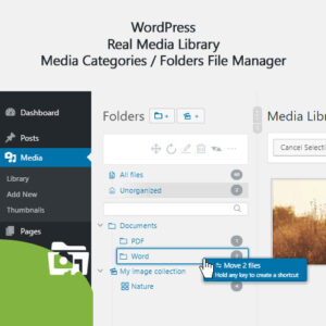 wordpress real media library e28093 media categories folders file manager